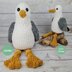 Sidney the Seagull - UK Terminology - Amigurumi