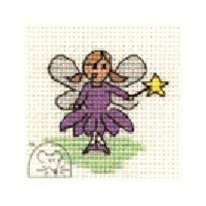 Mouseloft Stitchlets - Fairy Cross Stitch Kit - 64mm