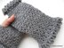 Crochet Wrist Warmers With Ruffled Edges