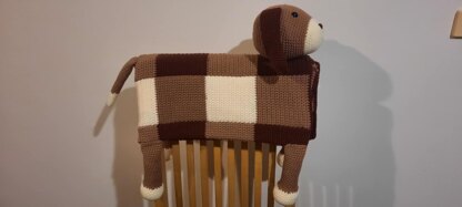Puppy Baby Blanket / Playmat Crochet Pattern