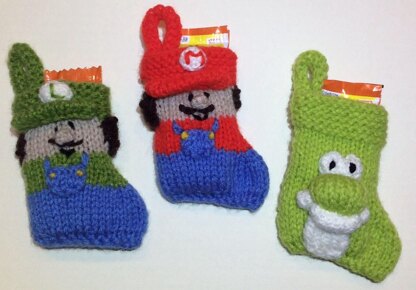 Mario Faces Stocking