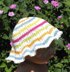 BABY SILKY STRIPEY SUNHAT KNITTING PATTERN - MADMONKEYKNITS