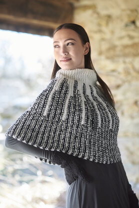 Lillian Poncho in Berroco Nomad - Downloadable PDF