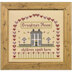 Historical Sampler Company Grandma's House Cross Stitch Kit - 25cm x 23cm
