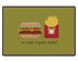 Burger and Fries Kawaii - PDF Cross Stitch Pattern