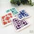 Ekta Tunisian Mosaic Coasters