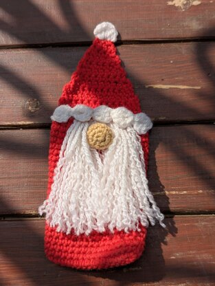 Santa Gnome Christmas  ornament