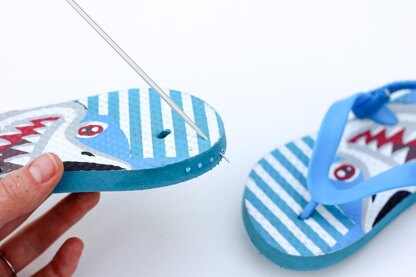 Toddler Boat Shoes with Flip Flop Soles