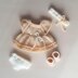 Beige Outfit for Baby Doll