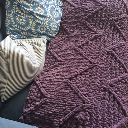 Chevron Stripe Blanket