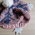 Mosaic Snowflake Beret