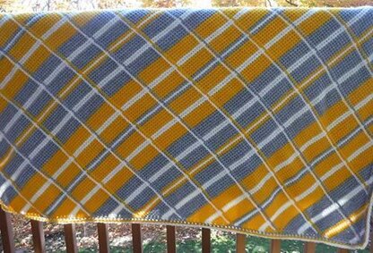 Mad about Plaid C2C Tunisian