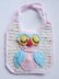 Owl Baby Bib and Rattle