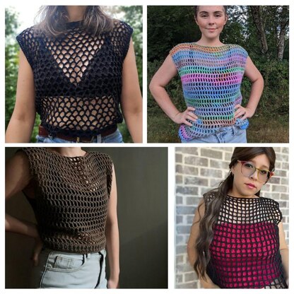 Reversible Knot Mesh Top