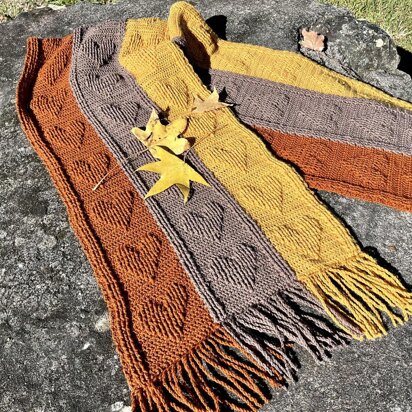 Triple Bypass Heart Scarf