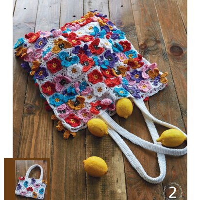 Kaleidoscope Tote Bags in Paton 100% Cotton DK - PBN0000-05377 - Downloadable PDF