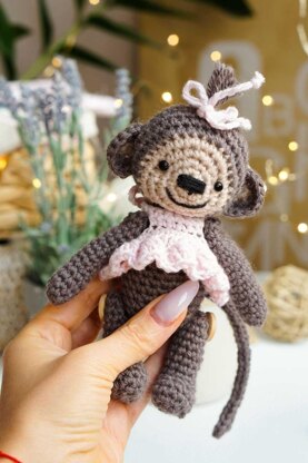 Crochet Baby Monkey Pattern