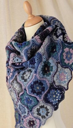 Mystical Lanterns Shawl