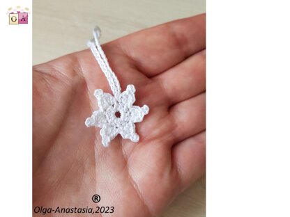 Crochet snowflake 20