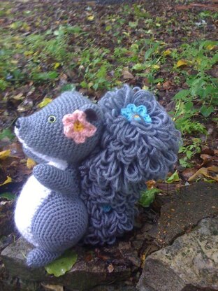 Taffy the Crochet Squirrel