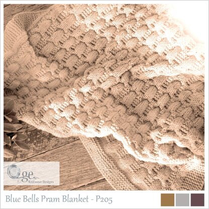 Blue Bells Pram Blanket – P205