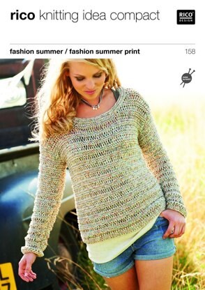 Sweater and Top in Rico Fashion Summer and Fashion Summer Print - 158