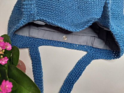 Crochet easy market bag pattern