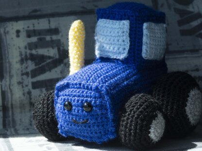 Amigurumi Häkelanleitung für den kleinen Traktor ♥