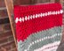 Christmas Lane Striped blanket