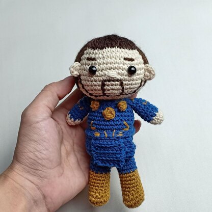 The Eternal Ikaris Marvel crochet amigurumi