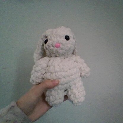 Crochet Bunny With Overalls