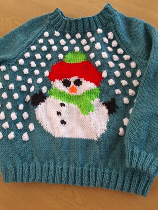 Snowman sweater