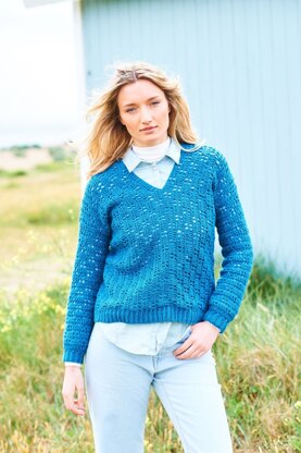 Filet Jumpers in Stylecraft Bellissima DK and Special DK- 9967 - Downloadable PDF