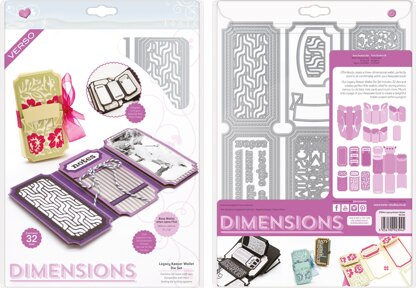 Tonic Studios Verso Dimensions Dies - Legacy Keeper Wallet