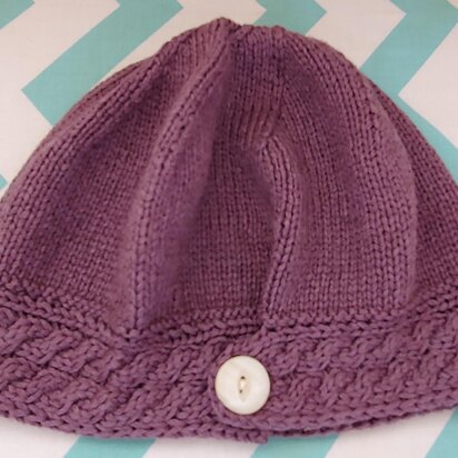 Friendship Cable Hat - knitting pattern