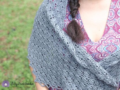 Mermaid Tears Shawl