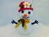 Lolo, the amigurumi Snowman