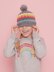 Zigzag Fair Isle Hat