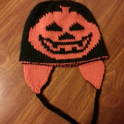 Double Knit Pumpkin Hat