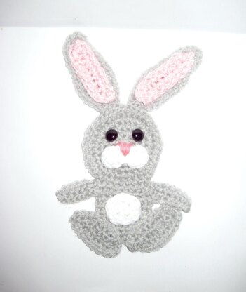 Easter bunny applique