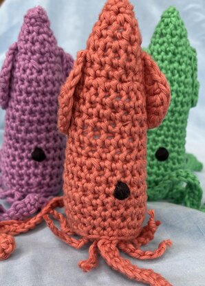 Squid Crochet Pattern