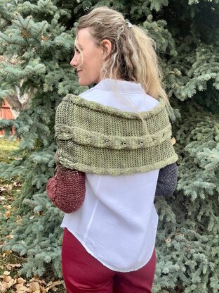 Wrapped In Cozy Shrug with Sleeves
