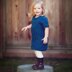 Knitted Tunic for Girls - Ocean