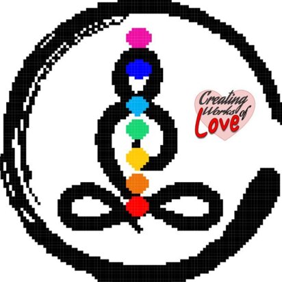 Yoga Chakra Stitch Graph