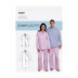 Simplicity Misses'/Men's Tops, Nightshirt, Pants and Sweatsuit For Dog S9207 - Paper Pattern, Size A (XS-S-M-L-XL)