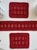 Christmas doily and table runner set