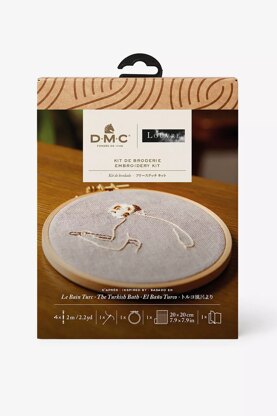 DMC Inspired by the Turkish Bath, J.A.D Ingres, Le Louvre, Intermediate Embroidery Kit
