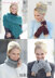 Wrap, Wrist Warmers, Mittens and Snood in Sirdar Bouffle - 7387 - Downloadable PDF