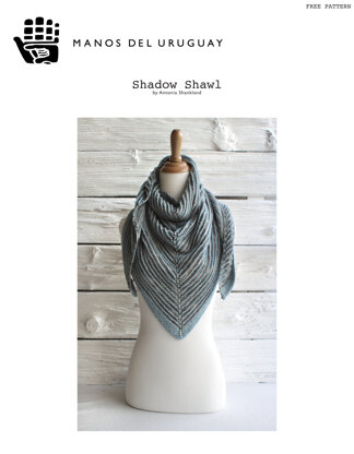 Shadow Shawl in Manos del Uruguay Serena