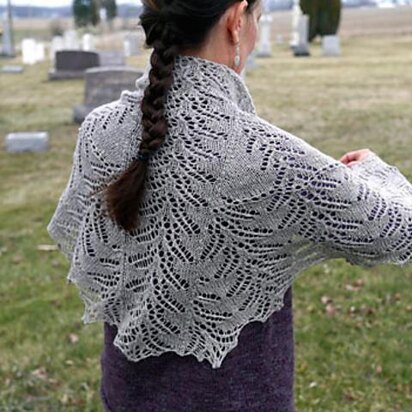 Fringetree Shawl - knitting pattern